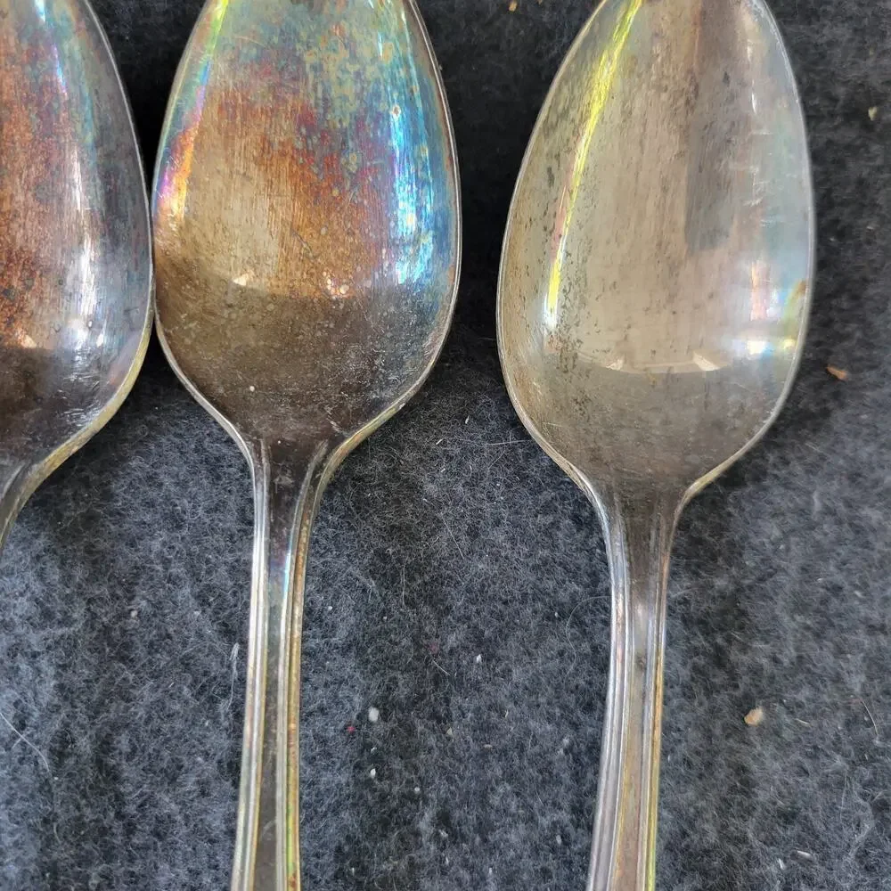 7 International Silver PRINCESS LADY DORIS Spoons‎ & Forks Silverplate 1929